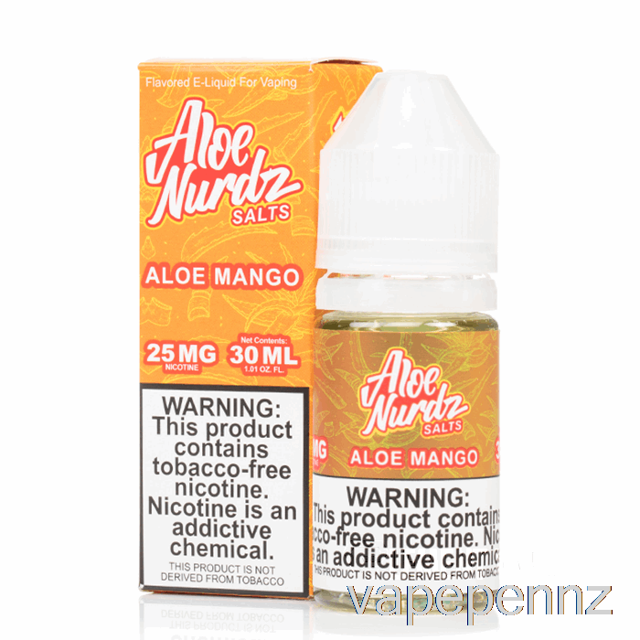 Aloe Mango - Cloud Nurdz Salts - 30mL 25mg VAPE NZ